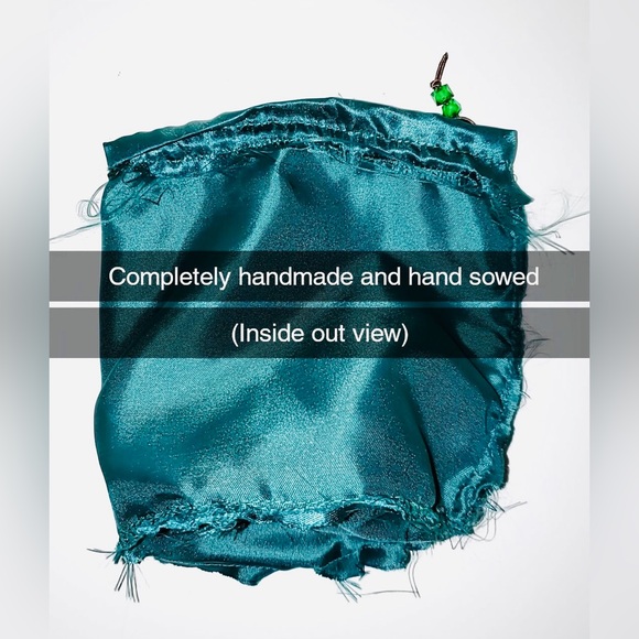 Mini Beaded Bucket Handbag NEW Completetely Handmade - Picture 15 of 15